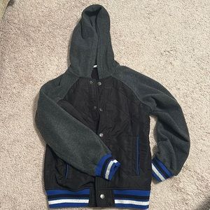 Nice warm button up coat for boys.